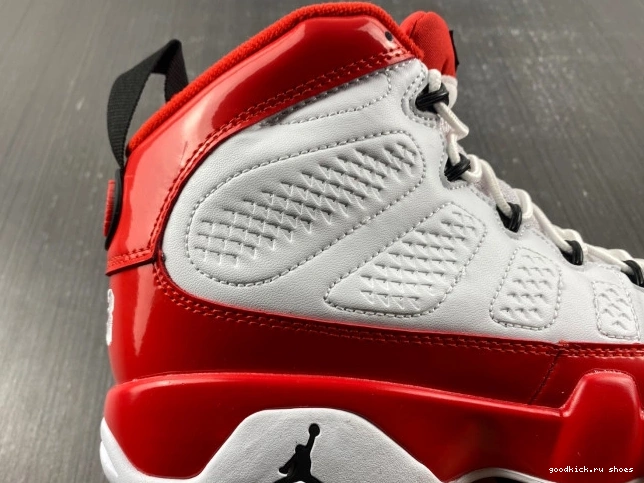 Cheap Gym Jordan 9 302370-160 Red Air Retro White 0712